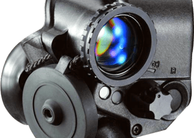 the monie nightrisse googles, an ultra-compact night vision monocular
